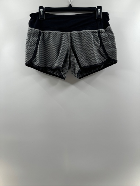 lululemon athletica Pants - Lululemon Run Times Short Giant Herringbone Swift Black White – Women's Size 6